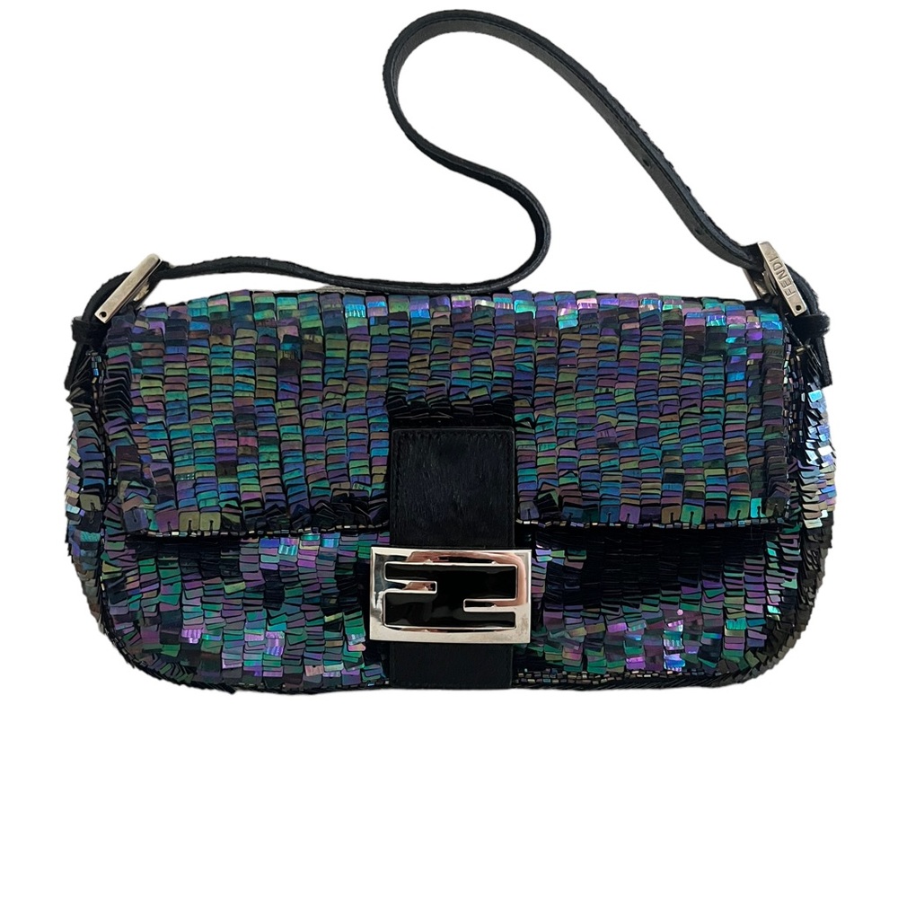 FENDI Sequin Baguette